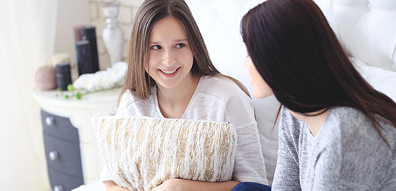 Talking with friends and family about your apartment